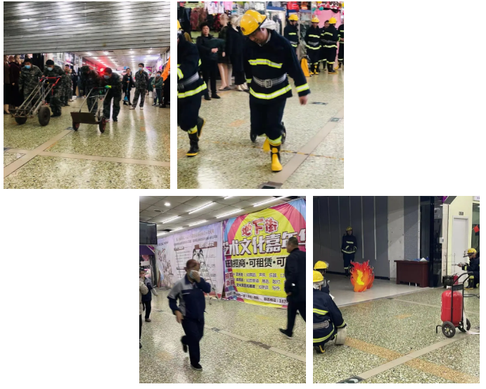 居安思危，防患未“燃”——鞍勤商業(yè)開展消防應(yīng)急逃生演練(圖2)